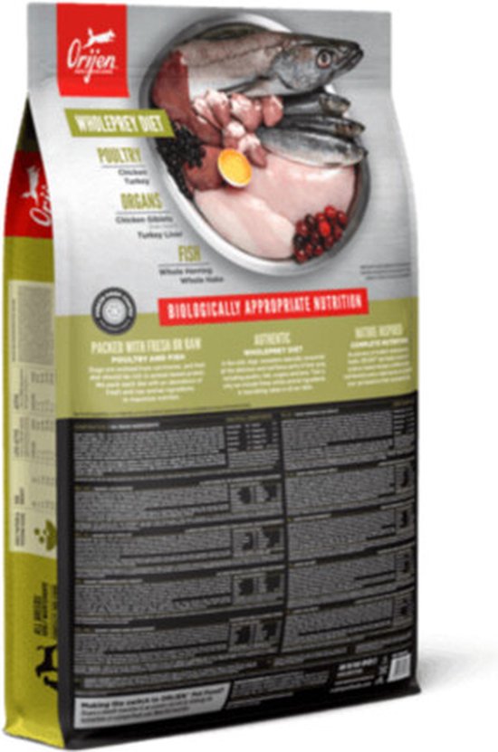 Orijen Whole Prey Senior Dog - Kip & Dinde - Nourriture pour chiens - 11,4 kg