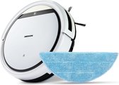 Medion E32 SW Robotstofzuiger met Dweilfunctie - Inclusief Laadstation - Perfect voor huisdieren - Afstandsbediening - Wit