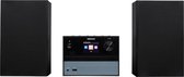 Medion P64014 Micro-audiosysteem - 2.4'' TFT-scherm - PLL-FM - 40 voorkeuzezenders - CD-speler - Bluetooth 5.0 - USB/AUX-In - 2 x 15 W RMS