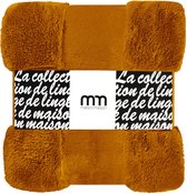 Maison Maison - Plaid - Ours en peluche - Unicolore Cognac - 150x200cm