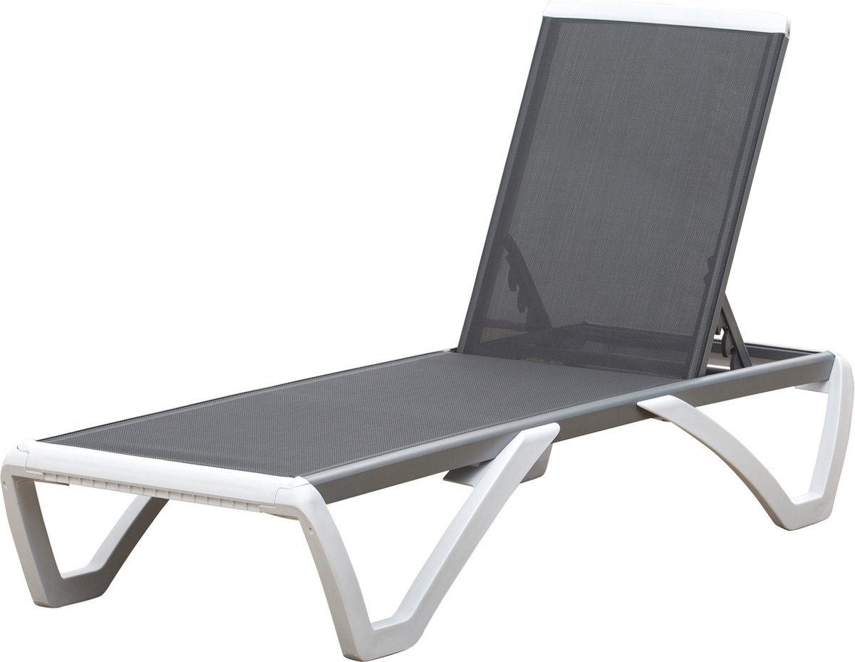 Outsunny Poly-rotan Ligstoelset Met Tafel Ligbank Voor Buiten Tuinmeubelen Met Kussens~0v43318v21g01