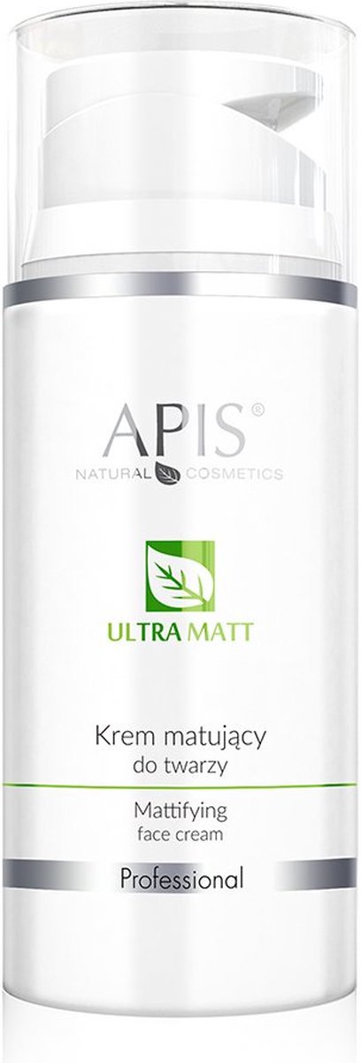 Ultra matte matterende crème voor vette huid met verwijde poriën 100ml