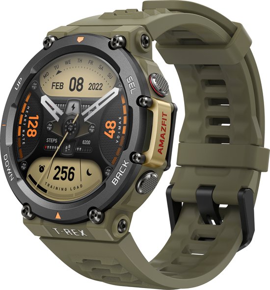 Amazfit T-Rex 2 Montre Connectée Homme, 1.39 AM…