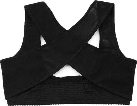 Dames Rugband - maat M - beige