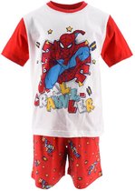 Spider-Man Pyjama - Shortama - Wall Crawler Rood - 128