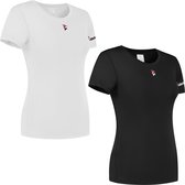 Gladiator Sports Compressie shirt - Sportshirt - Sportkleding voor Dames - Hardloop Shirt - Wit - XXL