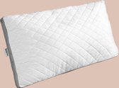 Oreiller Komfortec 40x80 cm - Ventilation 3D - 100% Microfibre - Anti-allergique - Oreiller de couchage respirant - Pour toutes les positions de sommeil