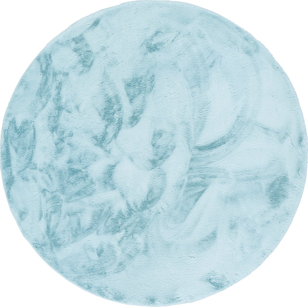 Pergamon Luxe Super Zachte Bont Vloerkleed Tapijt Plush Rond