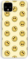 Case Company® - Hoesje geschikt voor Google Pixel 4 XL hoesje - Smiley N°2 - Soft Cover Telefoonhoesje - Bescherming aan alle Kanten en Schermrand