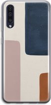 Case Company® - Hoesje geschikt voor Samsung Galaxy A50 hoesje - Geo #5 - Soft Cover Telefoonhoesje - Bescherming aan alle Kanten en Schermrand