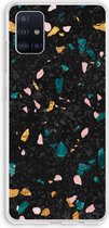 Case Company® - Hoesje geschikt voor Samsung Galaxy A51 4G hoesje - Terrazzo N°10 - Soft Cover Telefoonhoesje - Bescherming aan alle Kanten en Schermrand