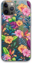 Case Company® - Hoesje geschikt voor iPhone 13 Pro Max hoesje - Tropisch 2 - Soft Cover Telefoonhoesje - Bescherming aan alle Kanten en Schermrand