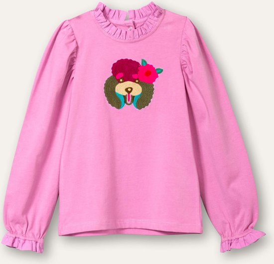 Oilily Theatre - T-shirt - Meisjes - Paars - 164