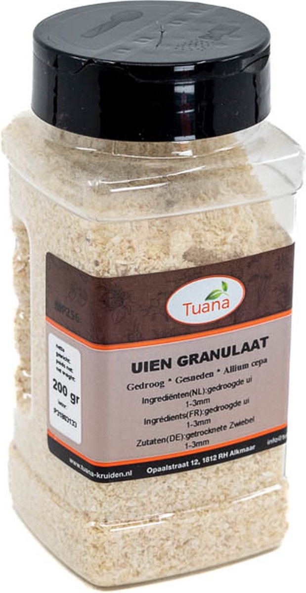 Tuana Kruiden - Uien Granulaat - Ui Kruid - Strooibus 120 Gram - Tuanashop - MP-U-0003