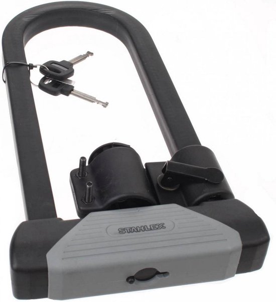 Stahlex Maximale beveiliging beugelslot - gehard staal - 18 mm - 330 mm - 2 sleutels van Stahlex — afbeelding 4
