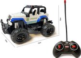 Rc politie auto safari - afstand bestuurbare speelgoed safari auto - Rock Crawler  1:28 - Storm off-road car