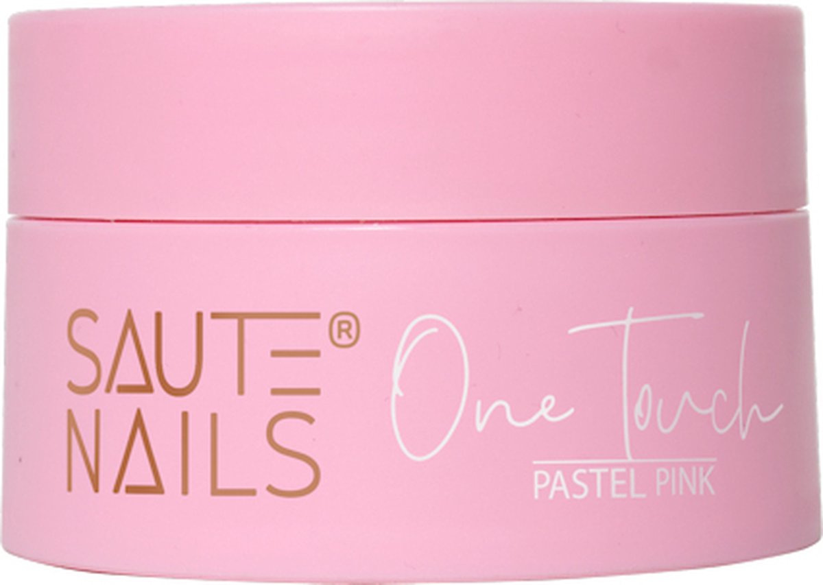 SAUTE Nails One Touch Builder Gel Pastel Pink 50g