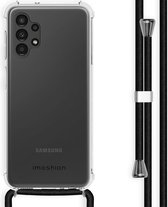 iMoshion Hoesje Geschikt voor Samsung Galaxy A13 (4G) Hoesje Met Koord - iMoshion Backcover met koord - Transparant