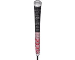 GolfPride New Decade MultiCompound Teams STANDAARD Grip - Grijs Rood van GolfPride — afbeelding 2