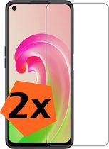 Screenprotector Geschikt voor OPPO A76 Screenprotector Bescherm Glas Tempered Glass - Screenprotector Geschikt voor OPPO A76 Screen Protector - 2 PACK