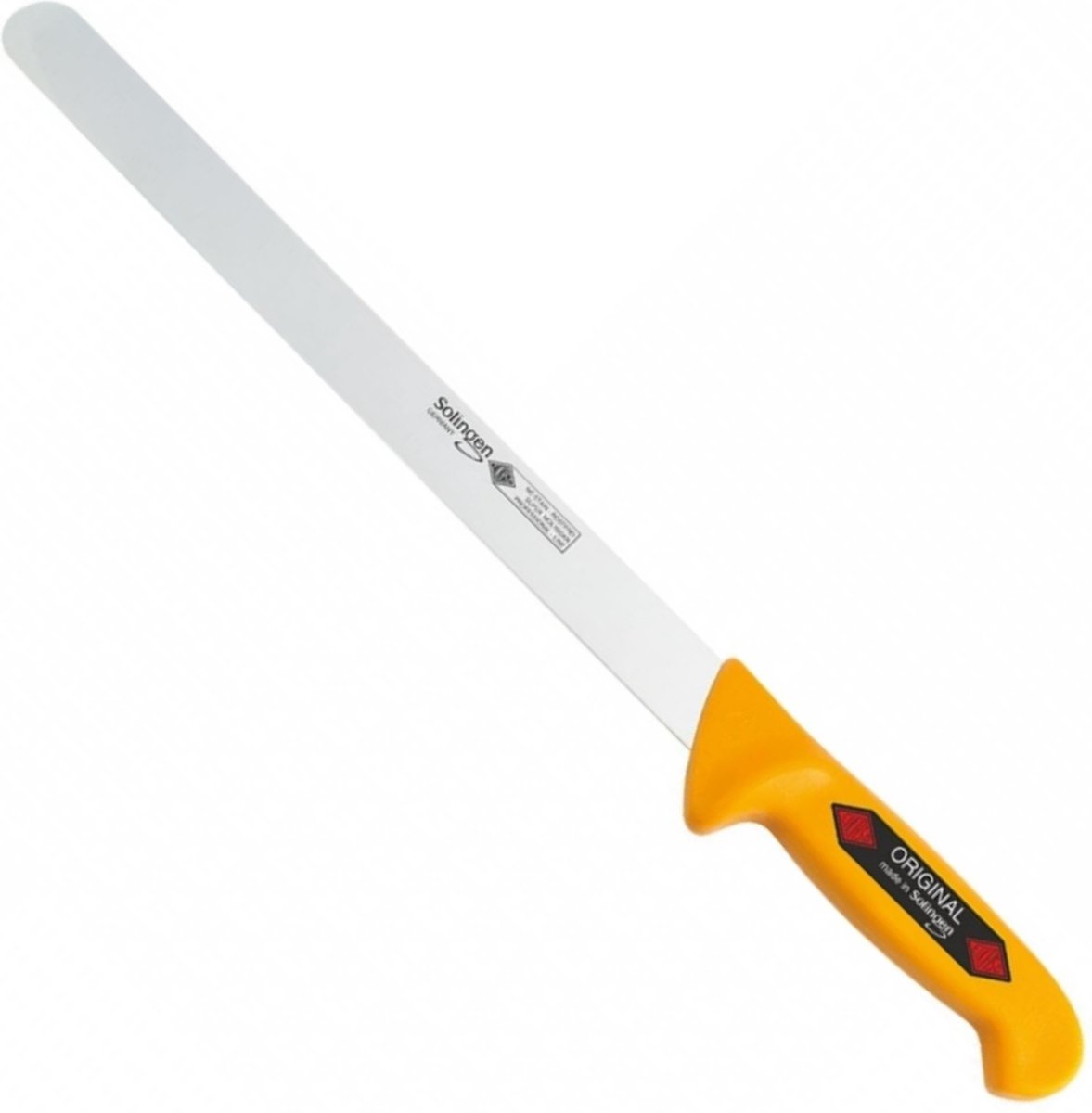 Eikaso Solingen Gyros-/Dönermes met Semi-Flexibel Lemmet van 45 cm – Geel Heft