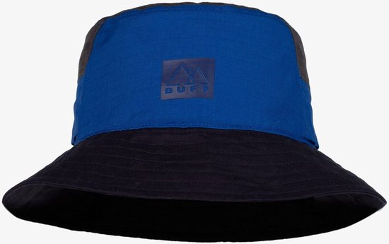 Buff Sun Bucket Hat, blauw/zwart