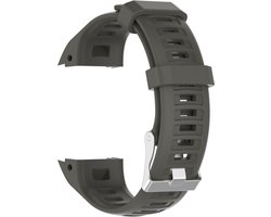 Siliconen bandje - geschikt voor Garmin Instinct (Solar) / Instinct 2 - grijs