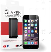 2-pack BMAX geschikt voor de Screenprotector Apple iPhone 6 Plus - Gehard glas - Tempered glas - Apple screenprotectors 2 stuks - Telefoonglaasje - Beschermglas - Glasplaatje - Screensaver - Screen protector - Case friendly