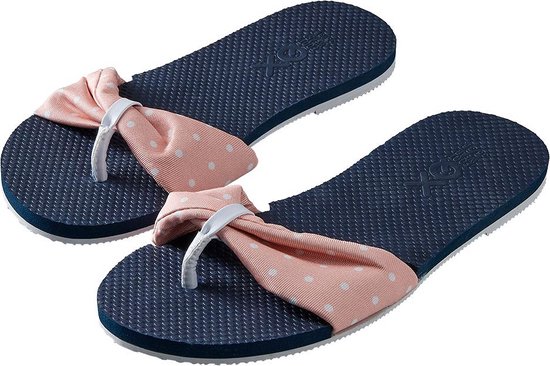 Meisjes Slippers - Teenslippers - Roze Stippen - Maat 31/32 - zomer