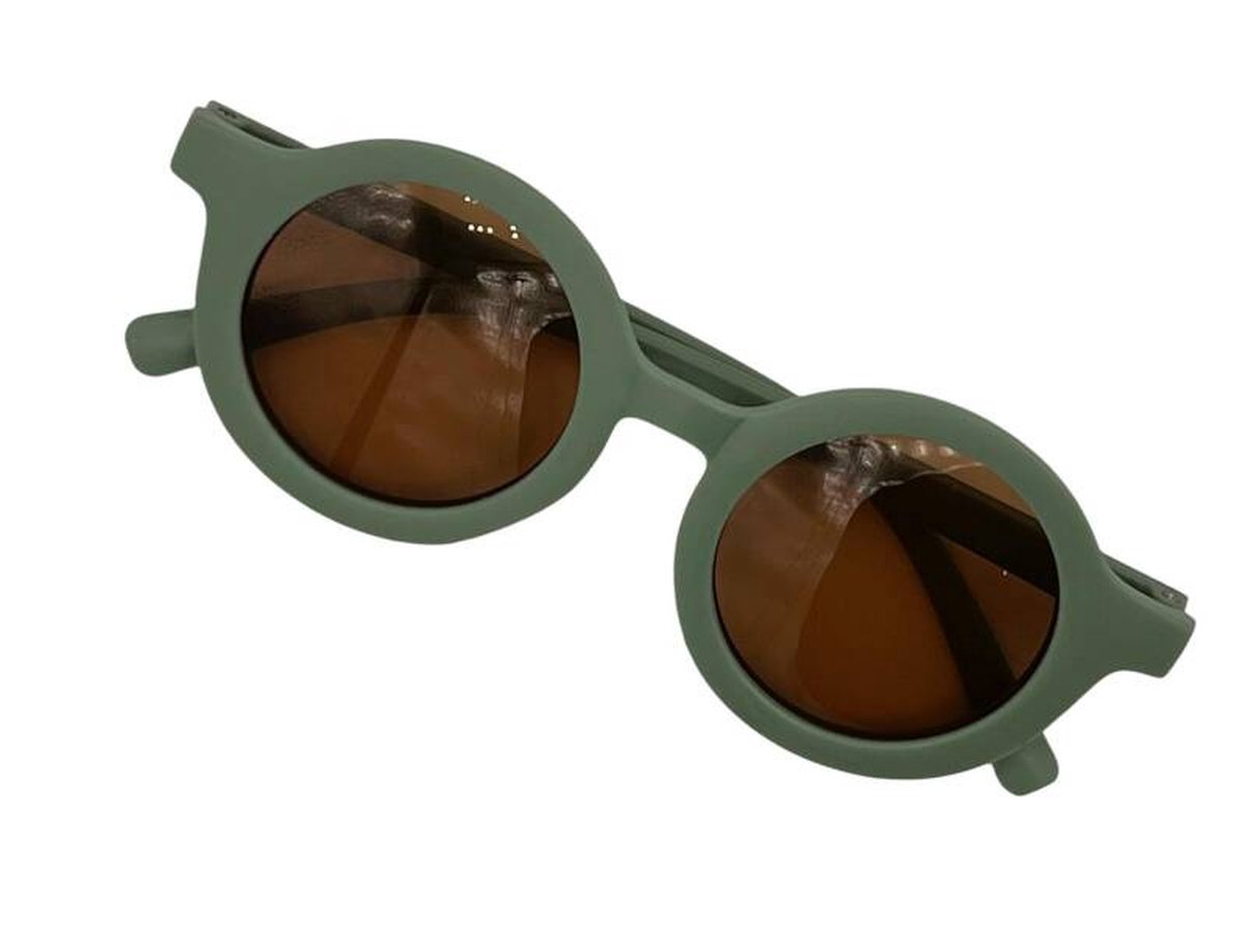 Kinder-zonnebril voor jongens/meisjes - kindermode - fashion - zonnebrillen - green - groen