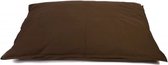 Lex & Max Tivoli - Housse amovible pour coussin chien - Rectangle - 100x70cm - Marron