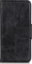 Shop4 - Geschikt voor Samsung Galaxy A82 5G Hoesje - Wallet Case met Pasjeshouder Cabello Zwart