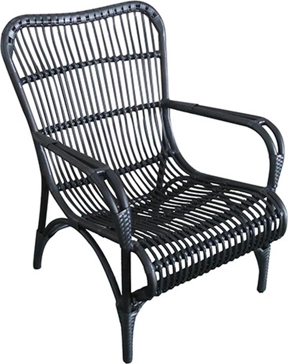 Buitengewoon Boet Tahiti Lounge Tuinstoel - Black