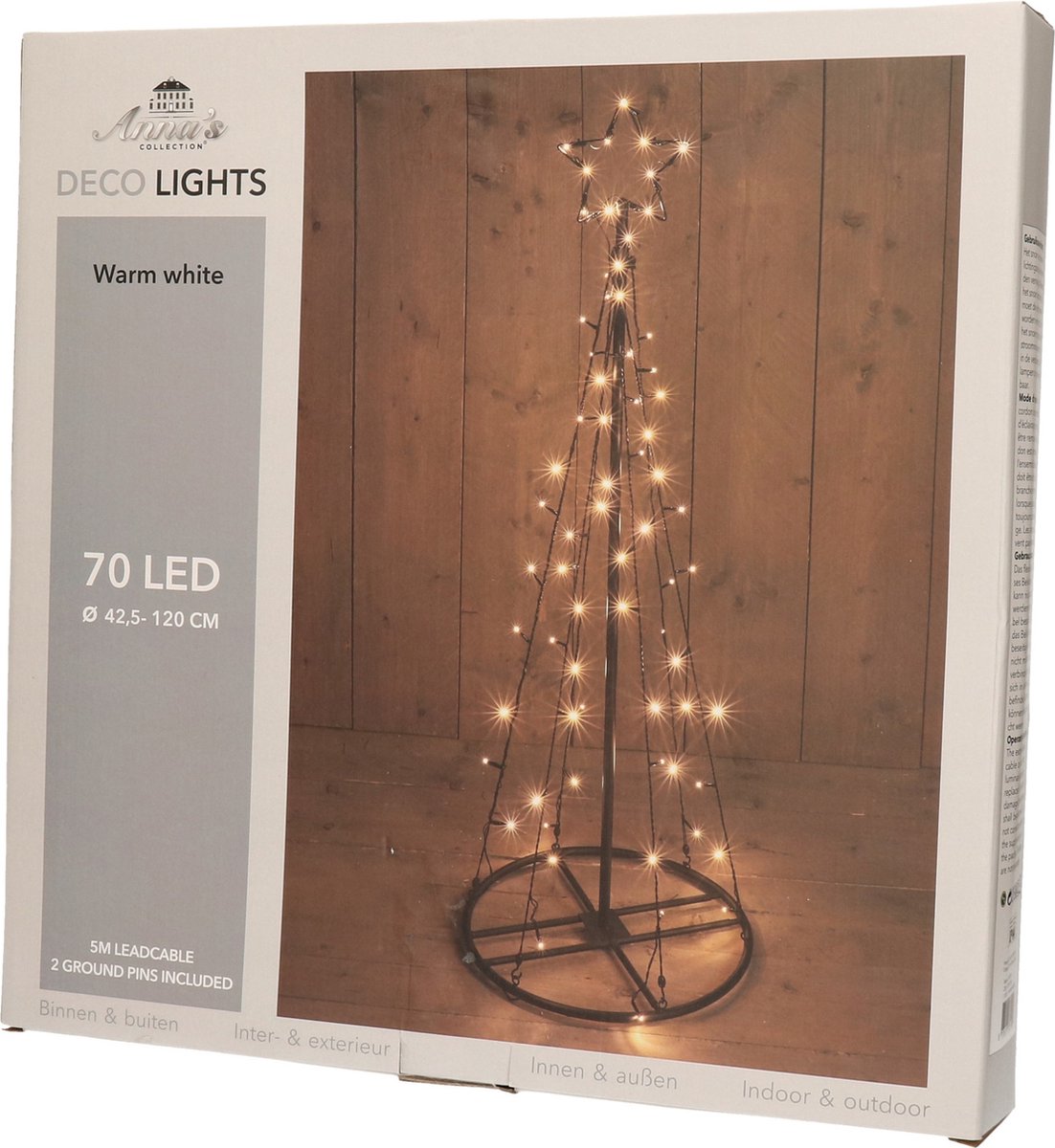 Luca Lighting lichtboom connectable IP44 560 led 8FC en timer & dimmer