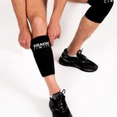 Breaking Limits Knee Sleeves Powerlifting – Voor Fitness & Crossfit – Knie Brace – 7MM – Zwart – 2 Stuks – Maat (XL)