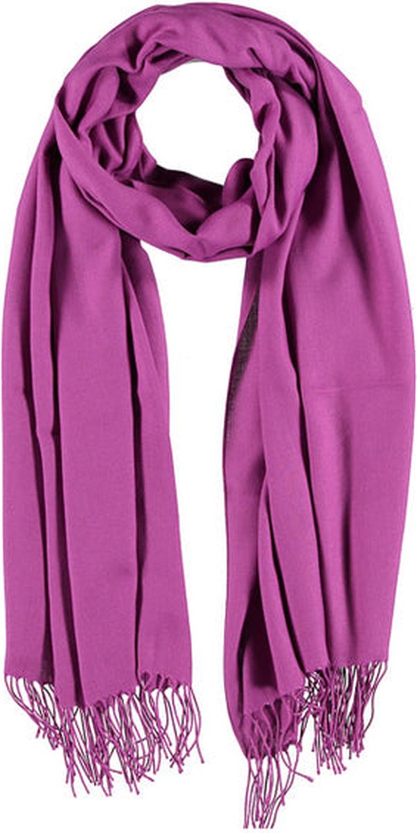 Bijoutheek Pashmina sjaal Fuchsia