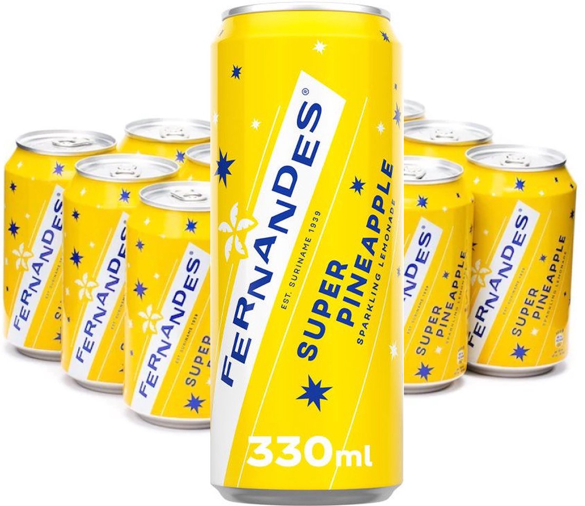 Tray Fernandes - Super Pineapple - Sleekcan - 24x33cl