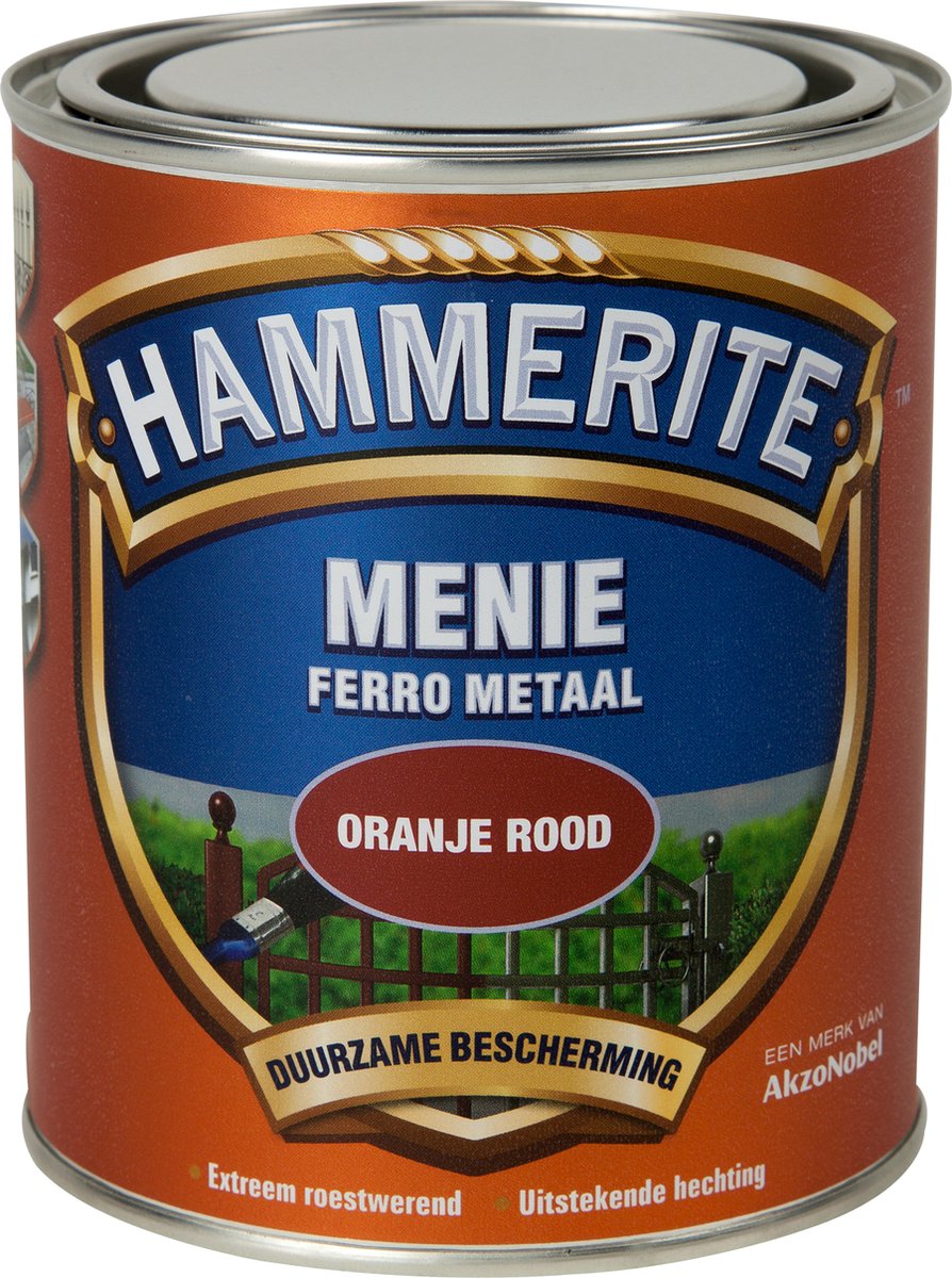 Hammerite Menie Primer - Oranje rood - 750 ml | bol.com