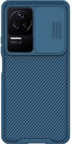 Telefoonhoesje geschikt voor Xiaomi K50 / K50 Pro - Nillkin CamShield Pro Case - Blauw
