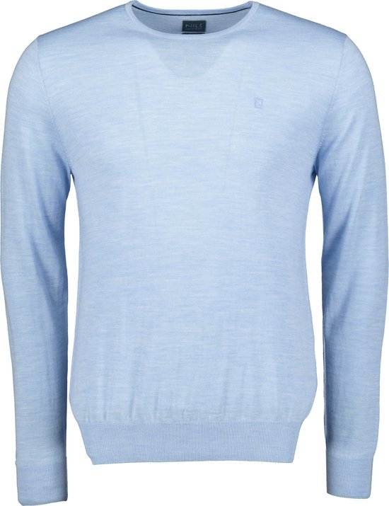 Nils Pullover - Slim Fit - Blauw