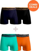 Muchachomalo Heren Boxershorts - 2 Pack - Maat L - Mannen Onderbroeken