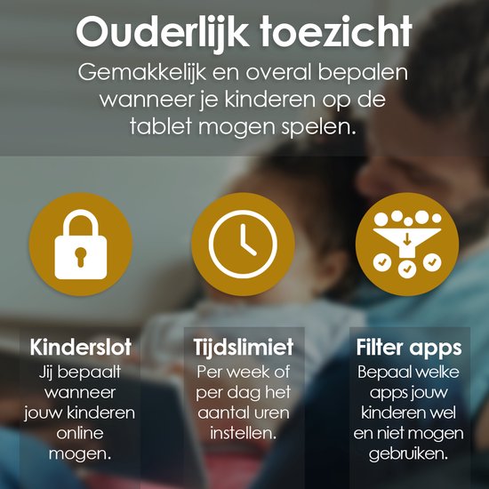 Tablette Enfant AngelTech XL - 100% Kidsproof - Extra Groot - Également  Pour Adultes 