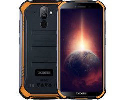 Smartphone Outdoor DOOGEE S40 Pro, 4GB + 64GB Goedkope Telefoon, 4G Dual SIM 5,45 inch HD+ Android 10, 13MP+5MP Camera 4650mAh Batterij Simlockvrij Telefoon, Waterdichte Mobiele telefoon, NFCGPS (Oranje)