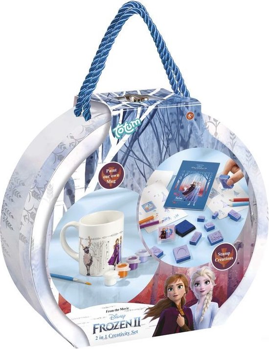 Totum Set De Tampons Reine Des Neiges 2 – Créatif Dès 3 Ans