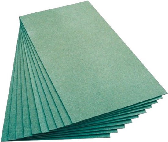 Ondervloer platen - Groene platen - ondertapijttegel - Softboard - 7mm -  19dB - pak 7m2 | bol.com