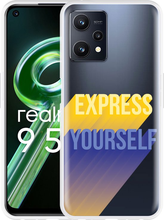 DESSEN Cover Magnetica per Realme 9 Pro 5G / Realme 9 5G - Custodia in Silicone Liquido Morbido, Antiurto Protezione Case, Compatibile con Accessori Magnetico, Blu
