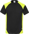 Zwart/hi-vis geel