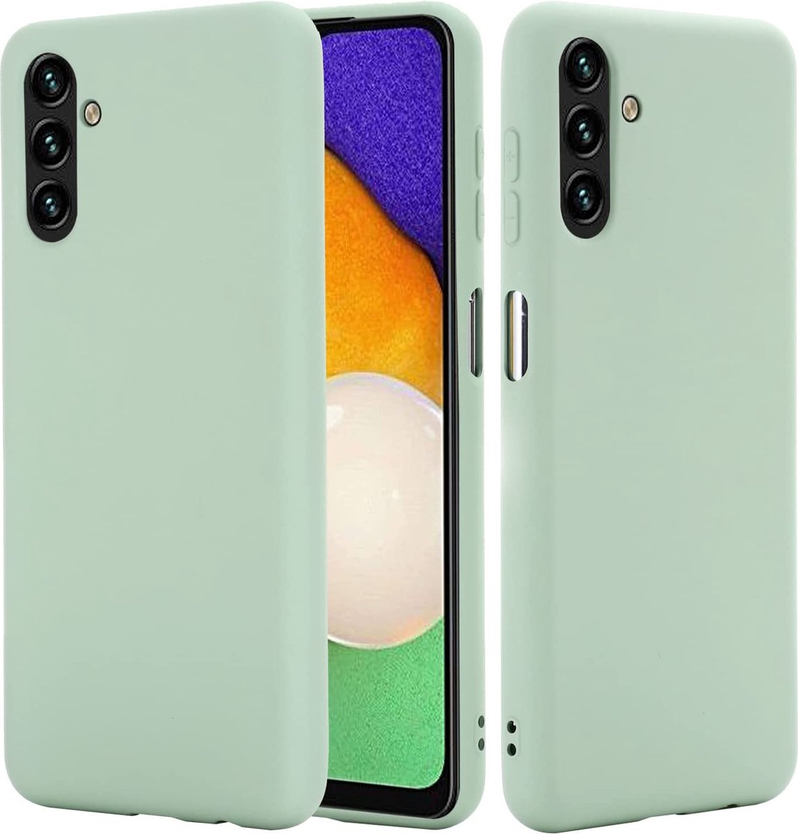 HB Hoesje Geschikt voor Samsung Galaxy M23 - Turquoise - Siliconen Back Cover