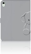Cover Case iPad Air (2020/2022) 10.9 inch Hoes met Magneetsluiting Baby Olifant