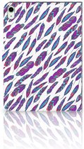 Leuk Hoes iPad Air (2020/2022) 10.9 inch Cover met Magneetsluiting Feathers Color